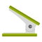 Green office hole punch icon
