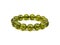 Green Olivine or Green Peridote lucky stone bracelet Beads