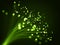 Green optic fibers