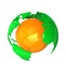 Green Orange Earth