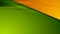 Green and orange glossy corporate abstract video animation