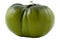 Green organic tomato