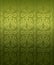 Green ornamental pattern