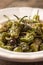 Green Padron Peppers. Pimientos de Padron.