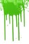 Green Paint Dripping