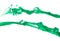 Green paint liquid fly in mid air with ice cube cool, apple vegetable juice falling scatter, explosion float in shape form droplet