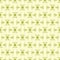 Green and Pale Yellow Damask Seamless Pattern
