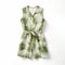 Green Palm Print Jumpsuit For Listing Thumbnail