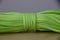 Green paracord ribbon