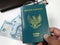 Green passport of the Republic of Indonesia