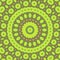 Green pattern background symmetry kaleidoscope. motif ethnic