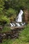 Green Peak falls located near Alsea, Oregon