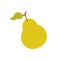 Green pear, healthy fresh fruit product, organic farm food from farm agriculture market