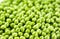 Green Peas background. Vegetable texture