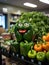 Green Pepper with Playful Eyes and a Smiling Face in the Market