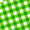Green picnic cloth