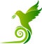 Green pigeon logo