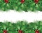 Green pine Christmas background image