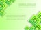 Green Pixel Background Vector Inspire