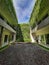 Green plants industrial architectural home design