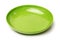 Green plastic empty bowl
