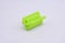 Green plastic push pull cover plug