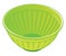 Green plastic salad bowl