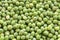 Green plums top view