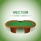 Green poker table