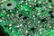 Green printed circuit board, micro electronics component