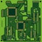 Green printed circuit board (PCB)