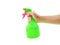 Green pump sprayer with hand