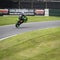Green Racing Bike Jumping.