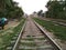 Green railway track Karachi