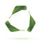 Green Recycle Leaves icons