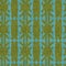 Green retro 1960s linen seamless pattern. Forest style vintage for decorative backdrop. Mid century moss old-fashioned