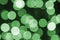 Green Retro Lights Background, Party, Celebration Or Christmas Texture