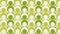 Green Retro Vintage Circles Pattern