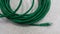 Green roll Ethernet LAN cable.