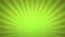 Green Rotating Sunburst Animated Looping Background