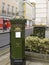 Green Royal Mail Post Box - England
