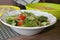 Green salad bowl