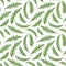 Green salad repeated background. Seamless pattern with fresh green leaves of ruccola. Vector illustration.