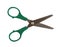 Green scissor and small for child.