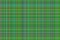 Green Scottish Square Pattern