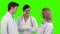 Green Screen Footage of a medical Team 7