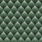 Green seamless curved diamonds pattern.