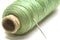 Green sewing thread