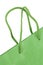 Green shopping bag