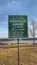 Green sign for Rockefeller Lookout